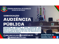 AUDIÊNCIA PÚBLICA SOBRE A ANÁLISE DO CUMPRIMENTO DAS METAS FISCAIS NO 3º QUADRIMESTRE DE 2023